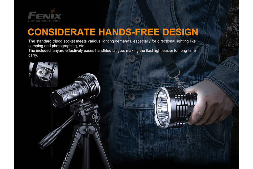 Fenix LR50R Multifunctional LED Search Light - 12000 Lumens-sku-44858611171624-Safety Glasses USA-2