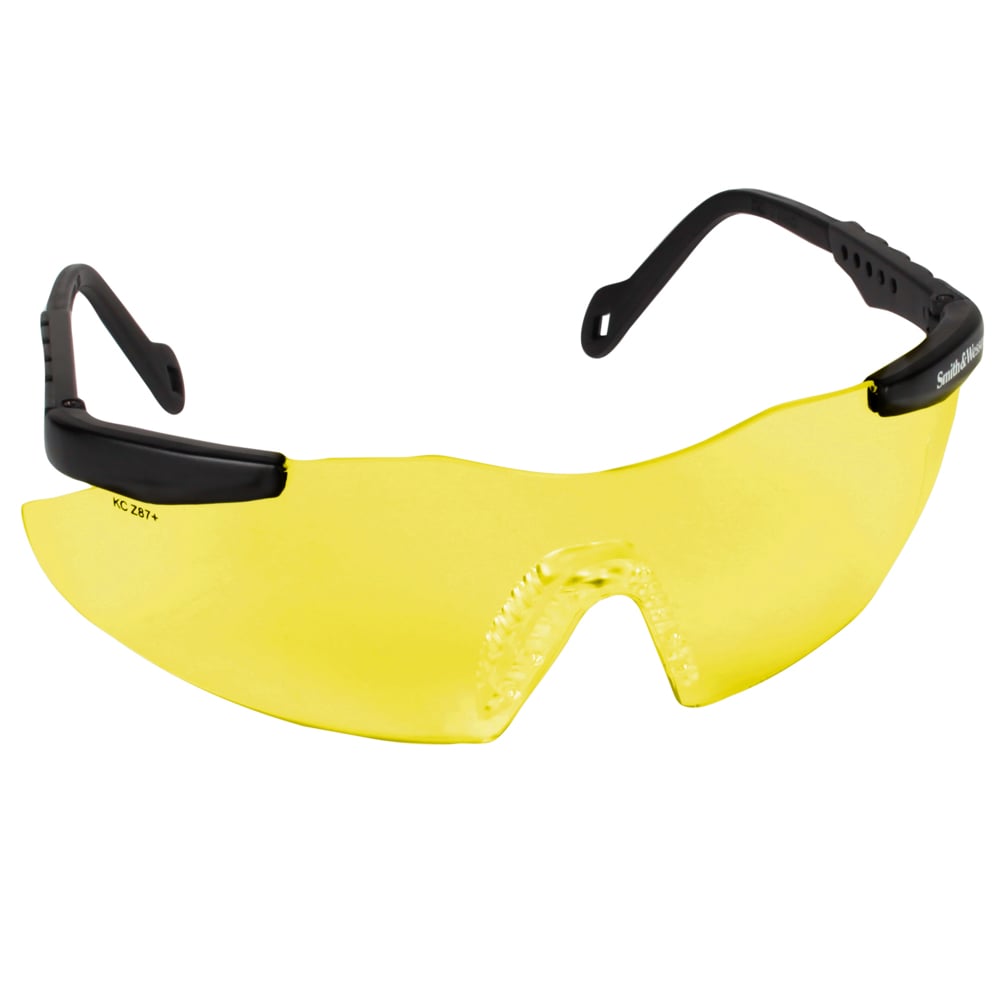 Smith & Wesson Magnum 3G Mini 19828 Safety Glasses with Yellow Lens Right Front