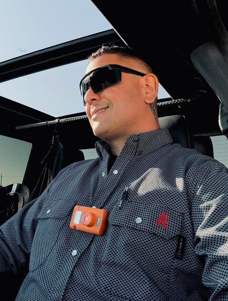 Static FR Flame-Resistant Pearl Snap Work Shirt - Shadow Black