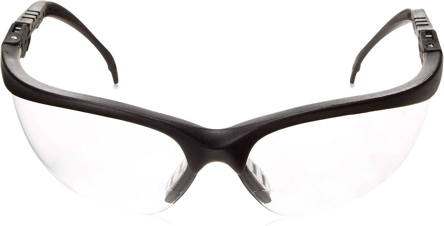 MCR Safety Klondike Magnifiers Bifocal Safety Glasses With Clear Lenses Front View
