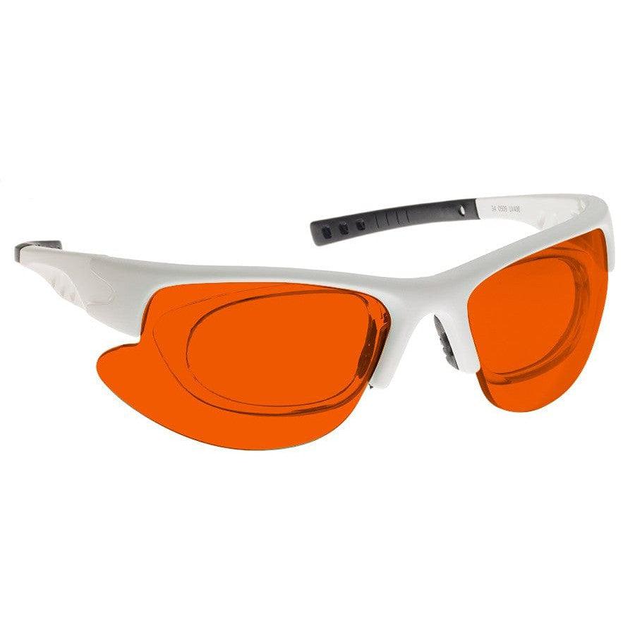NoIR PBG Filter For Pilots In Low Light Conditions (445-450nm, 532nm)-Frame #34W-NL-PBG-34W-Safety Glasses USA-6