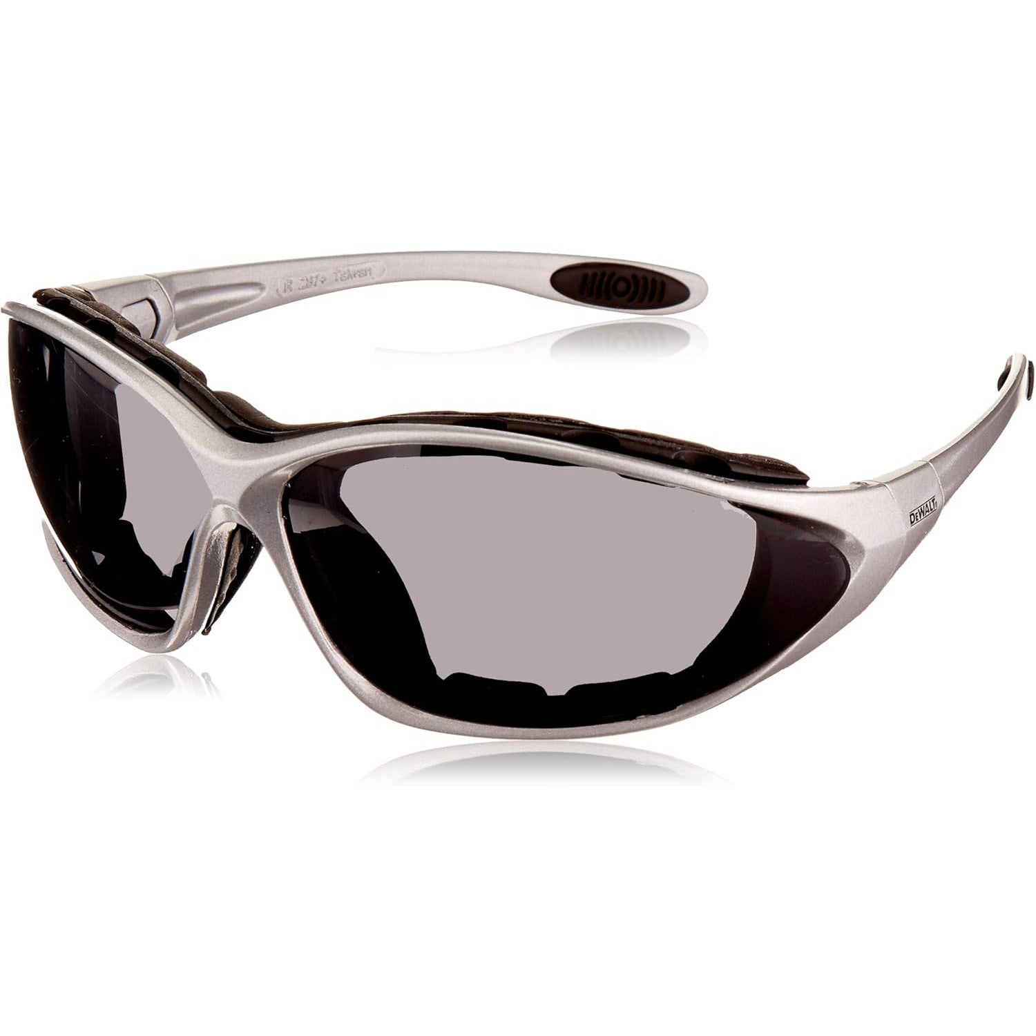 DeWalt Framework DPG95-2D Interchangeable Safety Goggles Smoke Lenses Left Side View