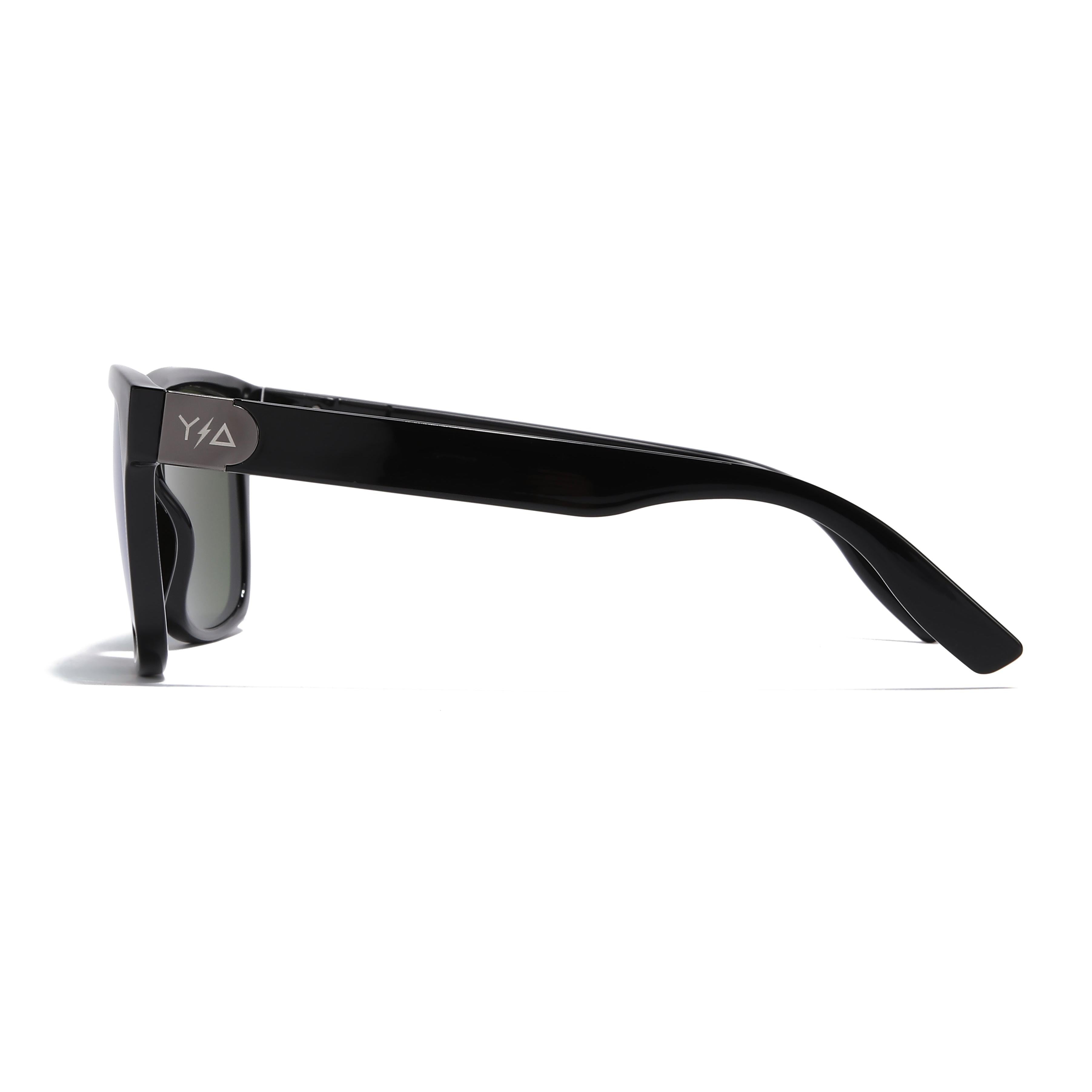 Wye Delta Z87 MADHOOK2.0 LR: Green Revo Polarized Safety Glasses-Safety Glasses USA-4