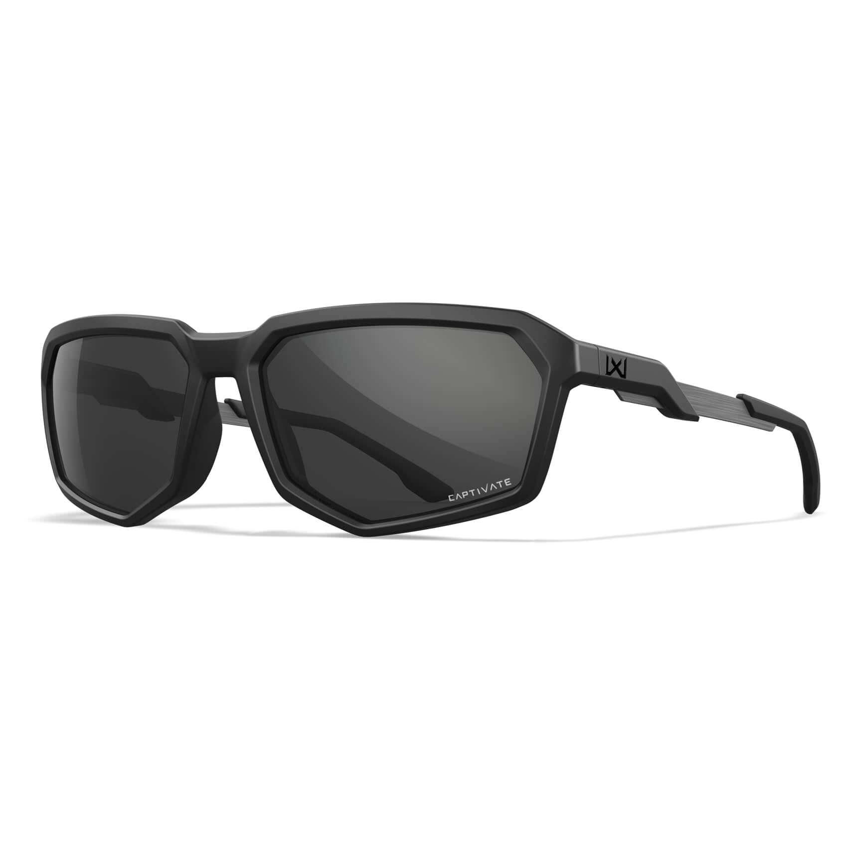Wiley X Recon Safety Sunglasses with Detachable Side Shields-Gray-AC6RCN02-Safety Glasses USA-3