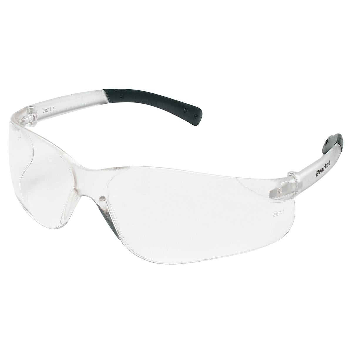 MCR Safety BearKat BK2 Small Safety Glasses with Clear Lenses-Safety Glasses USA-1