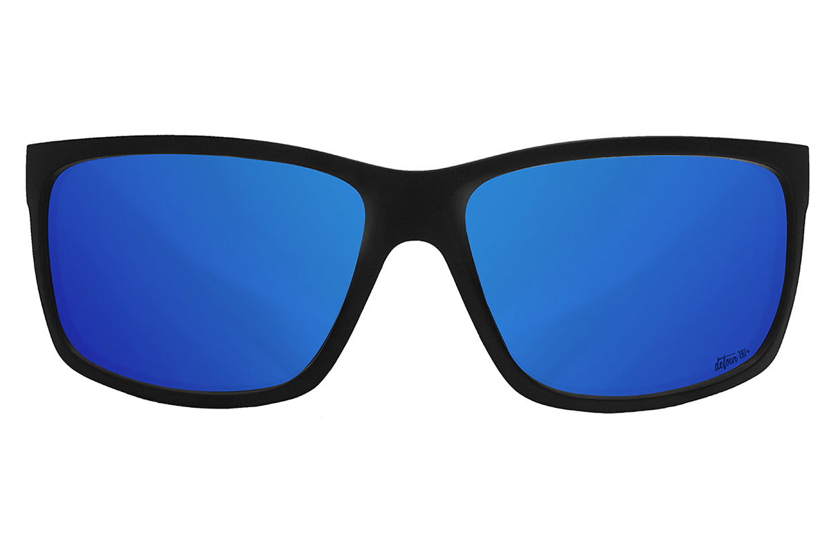 Detour Breach XL Z87+ Safety Glasses with Matte Black Frame and Polarized Deep Blue Lens-BREACH_XL-532-Safety Glasses USA-4