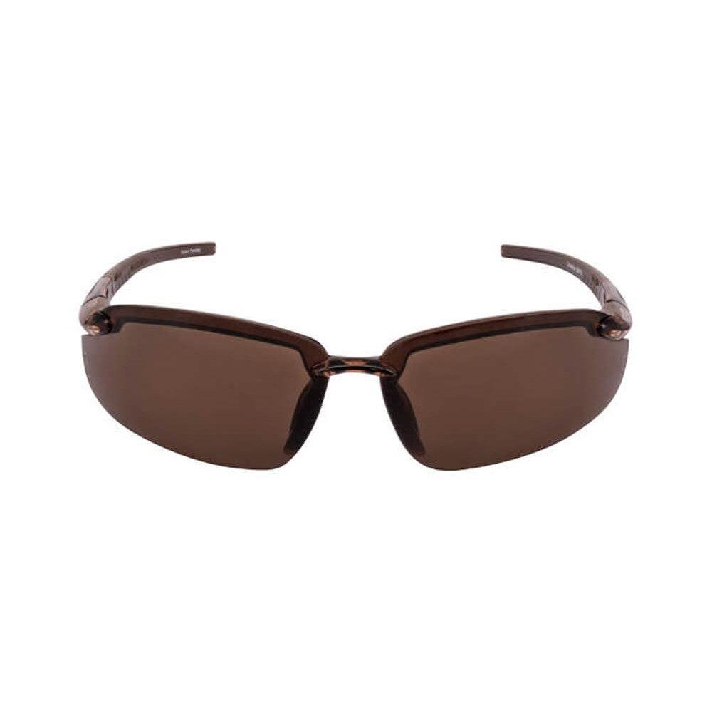 Crossfire ES5 Safety Glasses with Crystal Brown Frame and Polarized Brown Lens-CF-291113-Safety Glasses USA-2