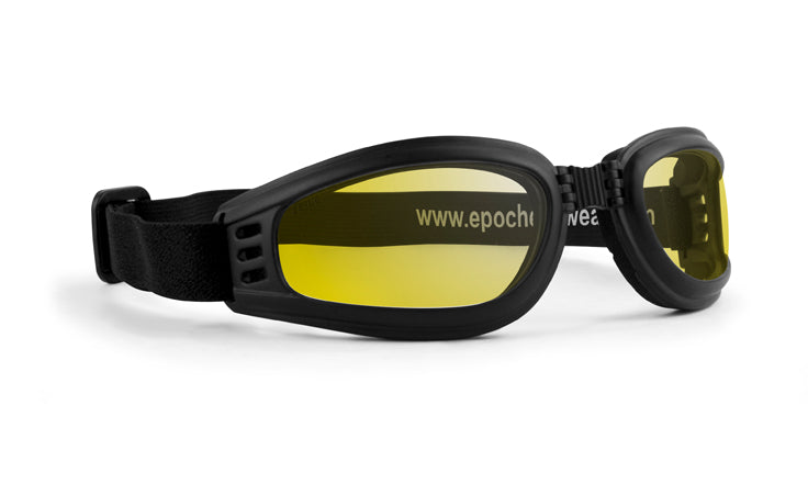Epoch Eyewear Folding Safety Goggles with Yellow Lens