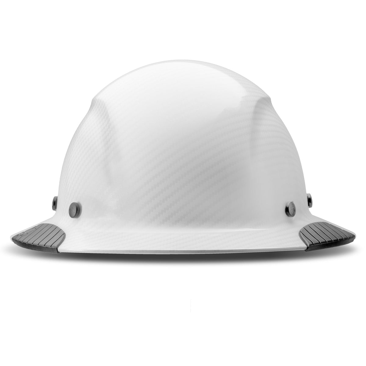 Lift Safety DAX White Carbon Full Brim Hard Hat