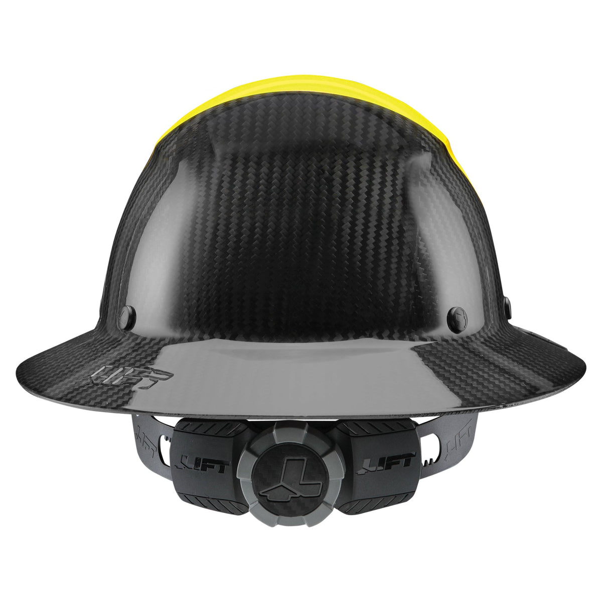 Lift Safety DAX Fifty 50 Carbon Fiber Full Brim Hard Hat