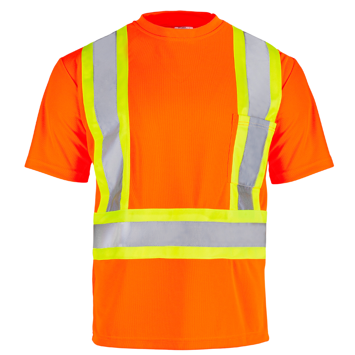 Jorestech Hi-Vis X-Back Reflective Two-Tone Safety Pocket Shirt