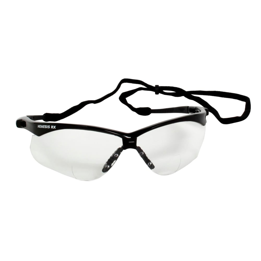 KleenGuard Nemesis Rx Readers Bifocal Safety Glasses With Clear Lens--Safety Glasses USA-3