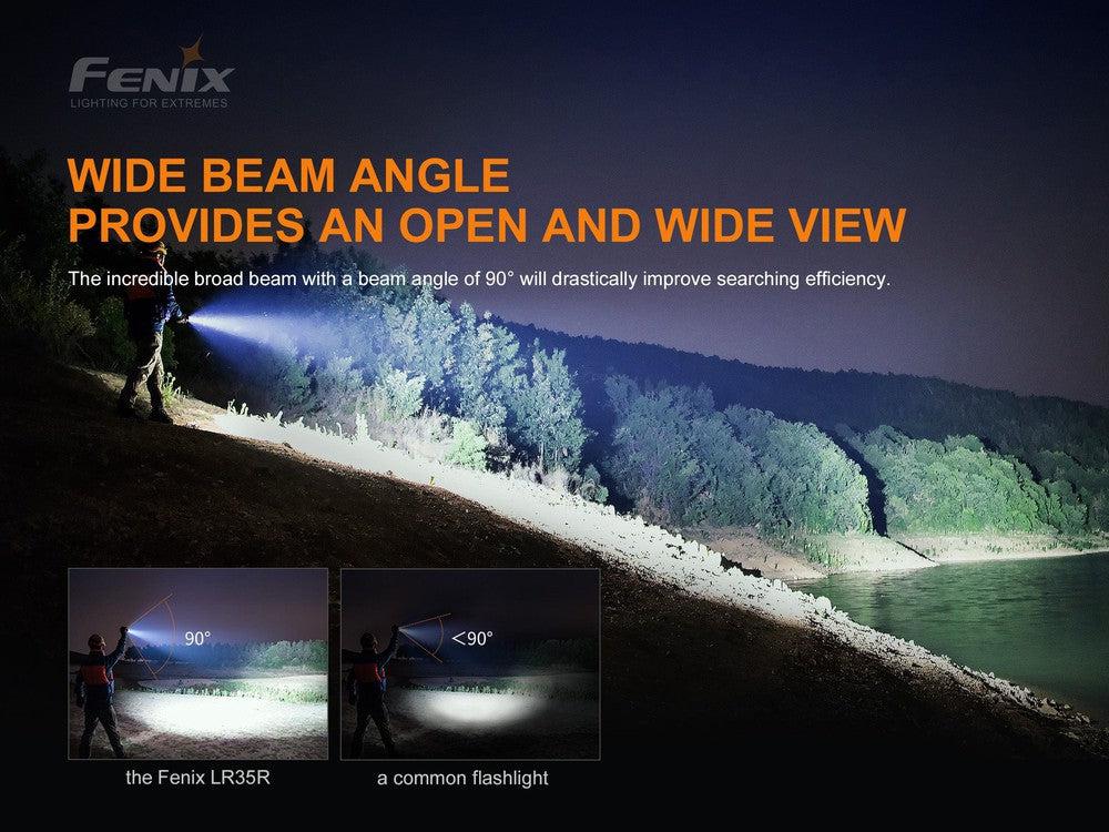 Fenix LR35R Rechargeable LED Flashlight - 10,000 Lumens-sku-44858591609128-Safety Glasses USA-5