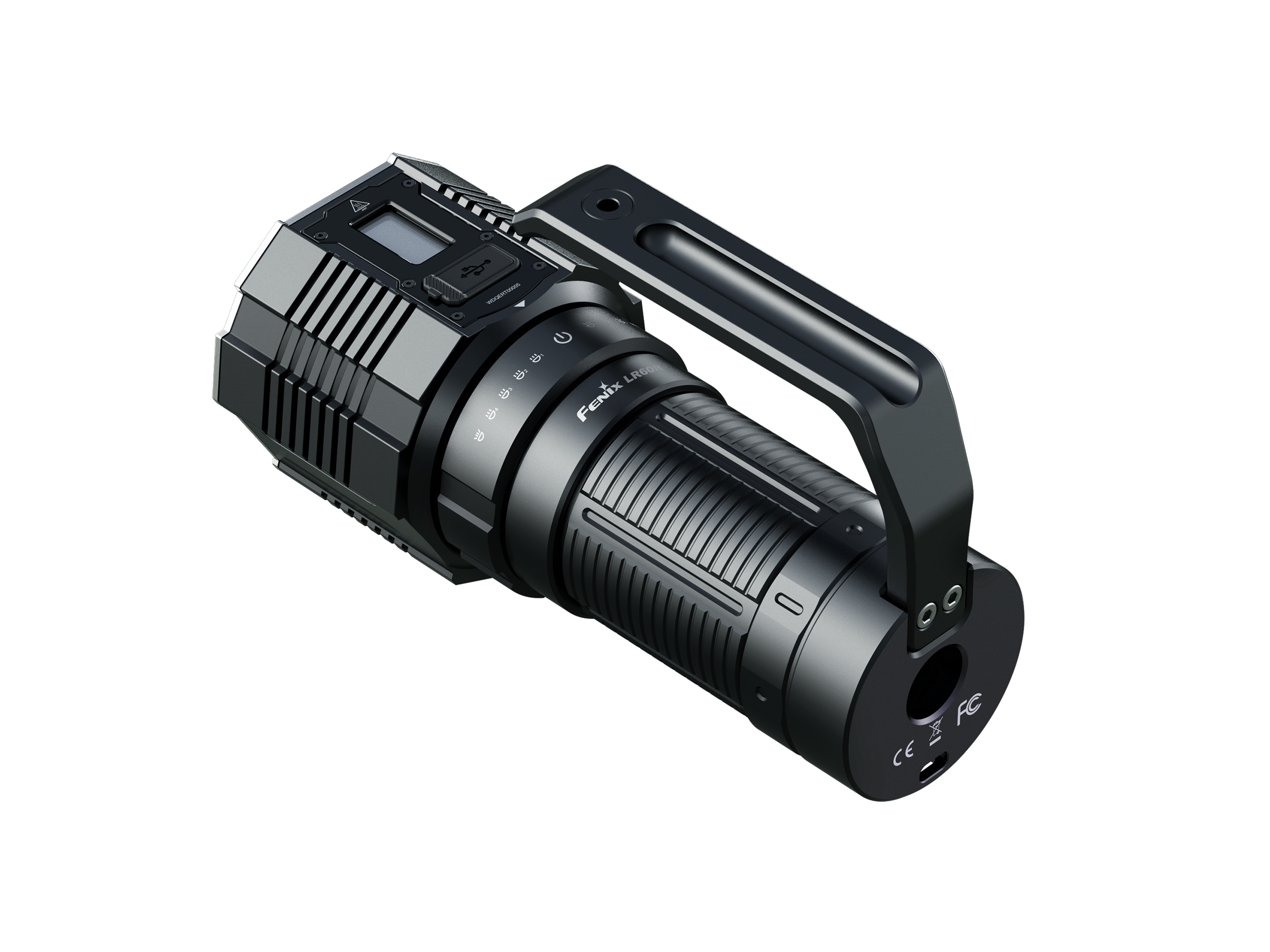 Fenix LR60R Rotary Switch Rechargeable Searchlight - 21000 Lumens-FX-LR60R-Safety Glasses USA-21