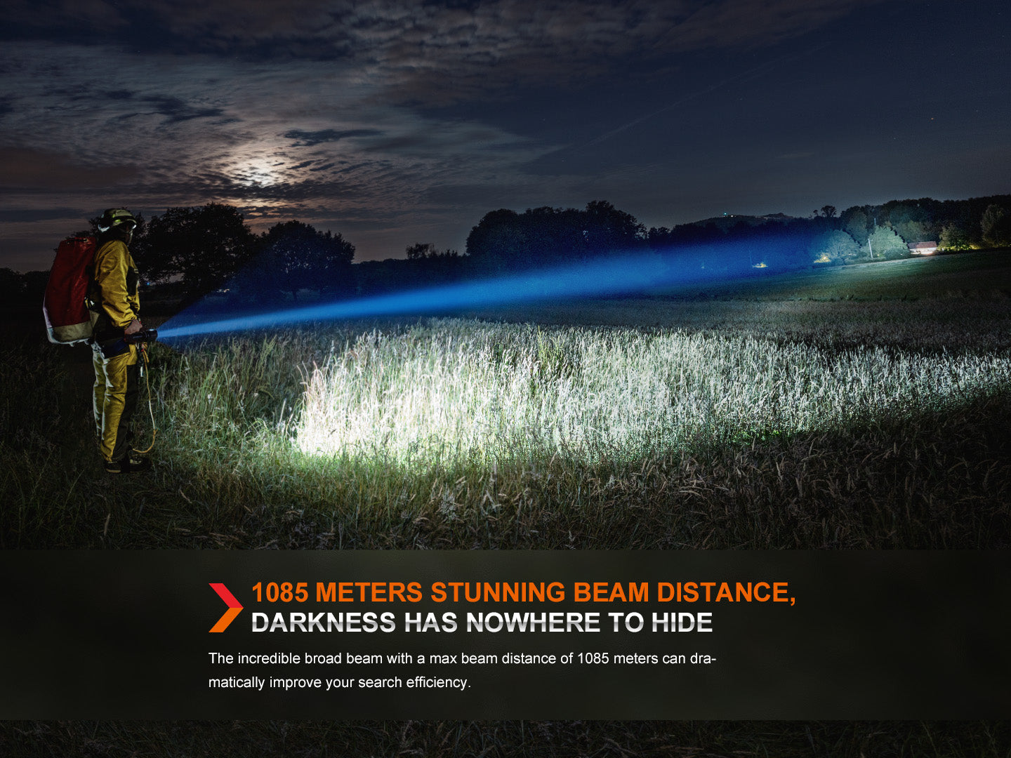 Fenix LR60R Rotary Switch Rechargeable Searchlight - 21000 Lumens-FX-LR60R-Safety Glasses USA-4