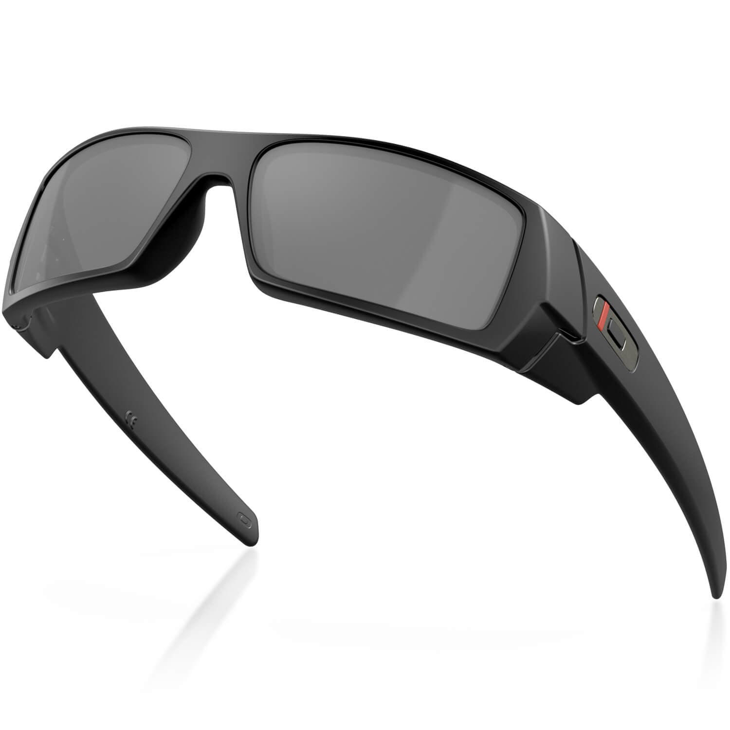 Oakley SI Thin Red Line Gascan Sunglasses Matte Black with Black Iridium Lenses-Safety Glasses USA