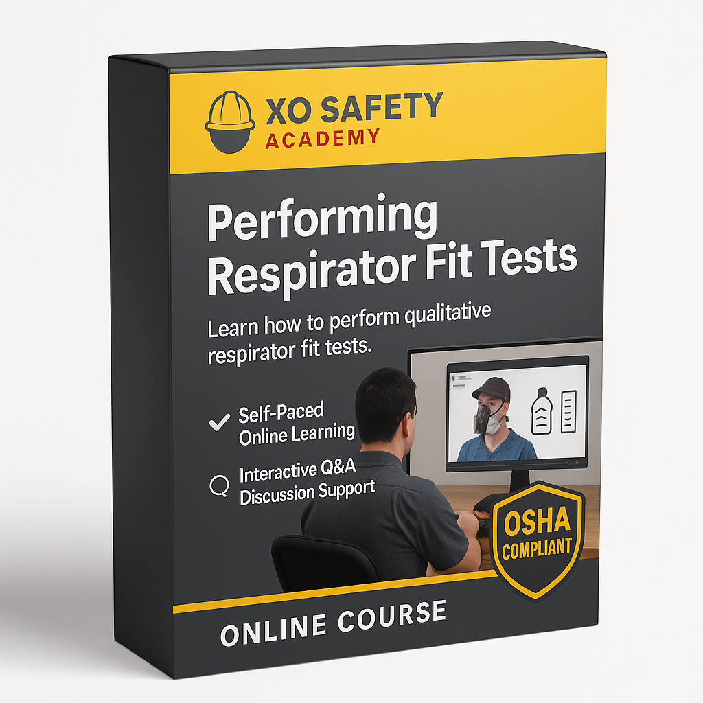 XO Safety Performing Respirator Fit Tests Online Course