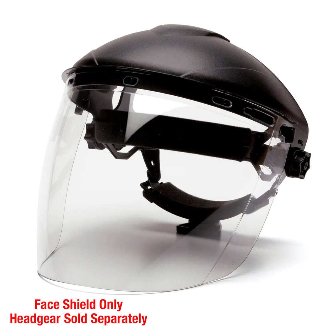 Pyramex S1110 Tapered Polycarbonate Face Shield - Head gear not included