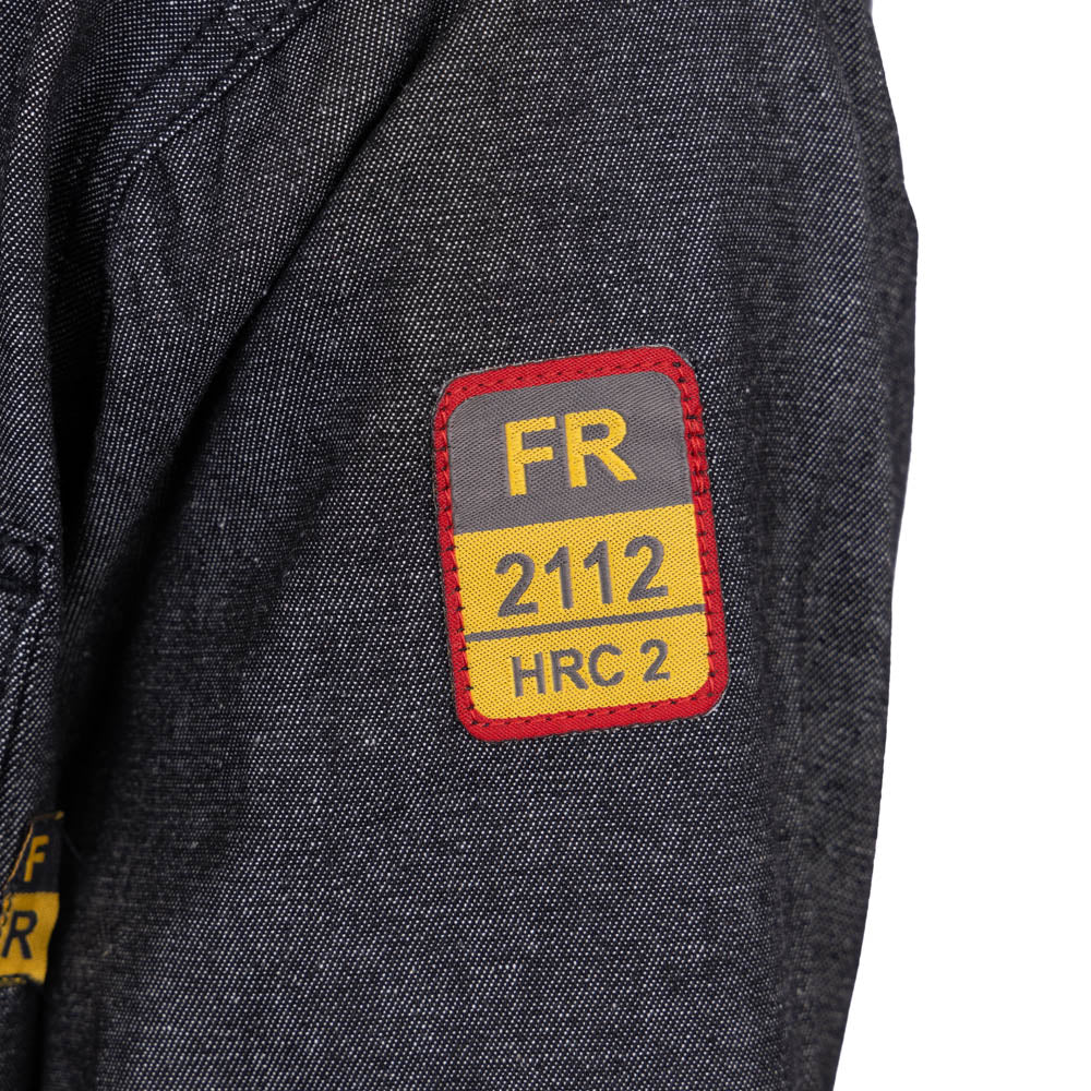 Just in Trend Flame-Resistant FR Denim Shirt 100% Cotton