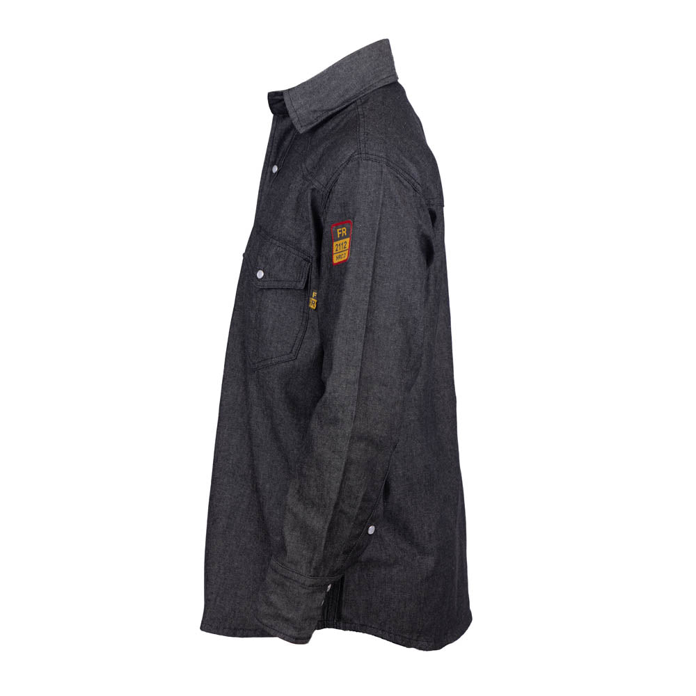 Just in Trend Flame-Resistant FR Denim Shirt 100% Cotton