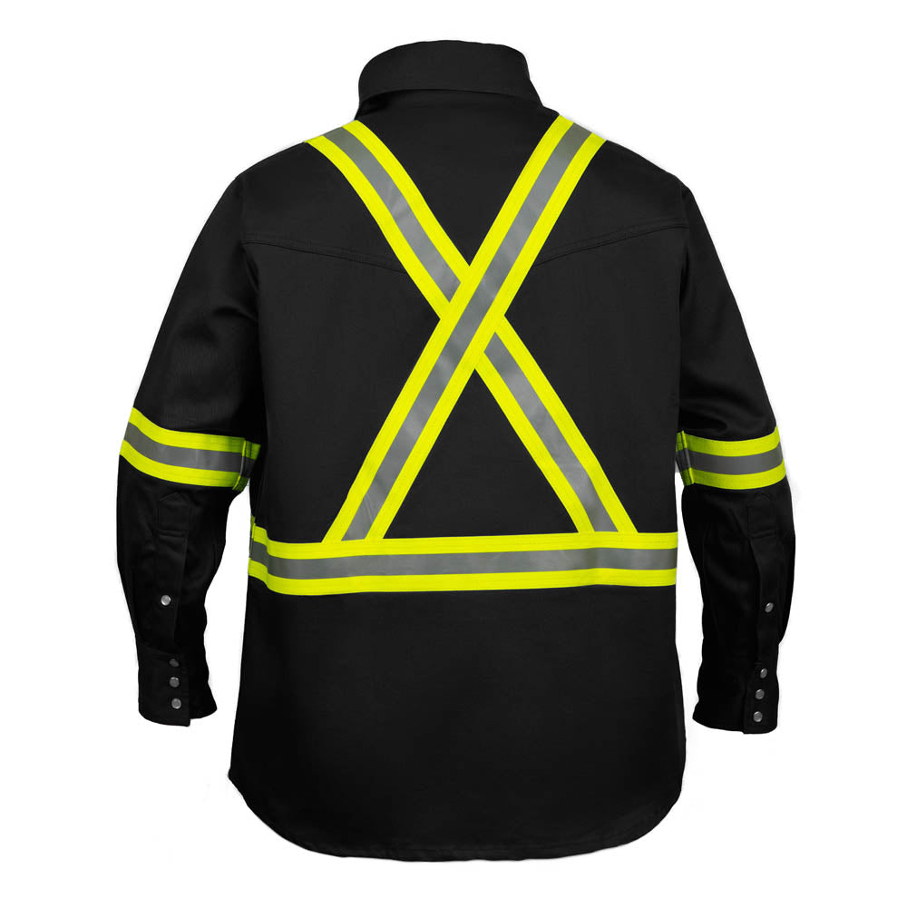 Just In Trend Flame-Resistant High-Visibility Shirt 100% Cotton