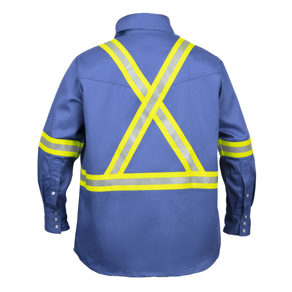 Just In Trend Flame-Resistant High-Visibility Shirt 100% Cotton