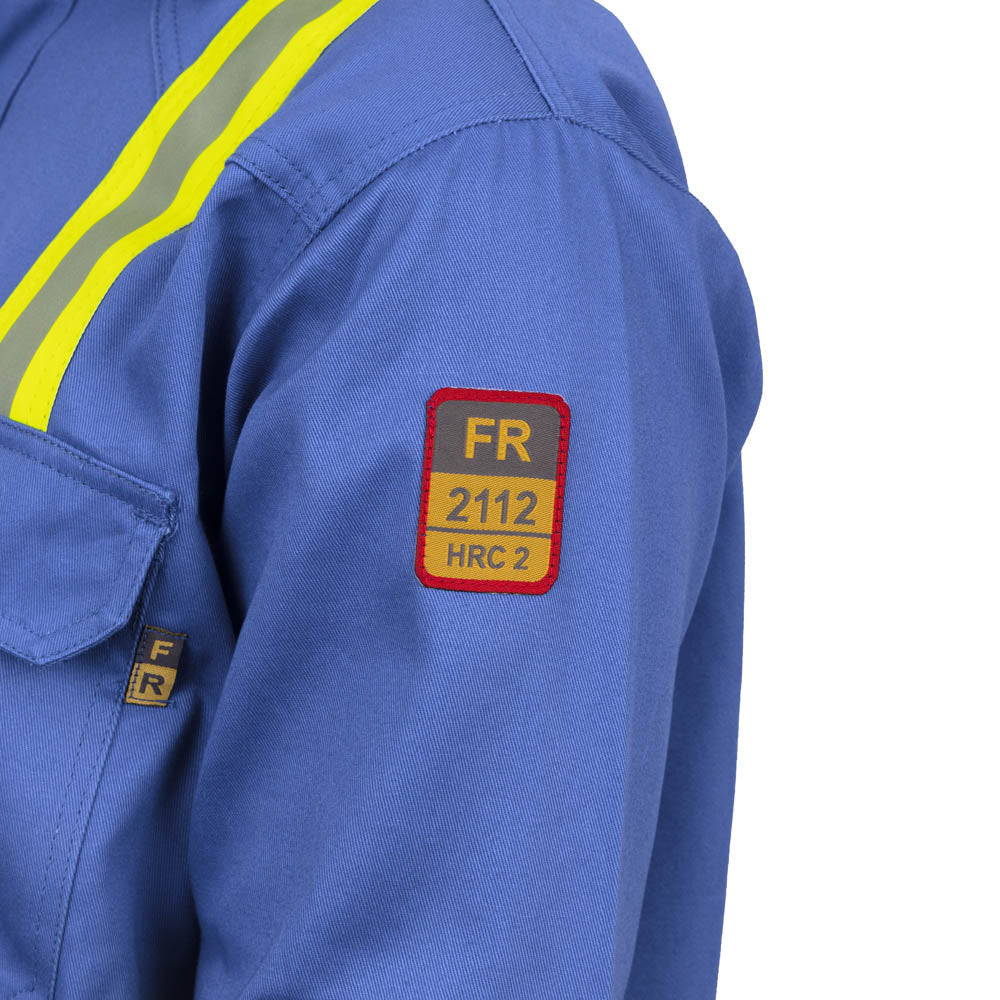 Just In Trend Flame-Resistant High-Visibility Shirt 100% Cotton