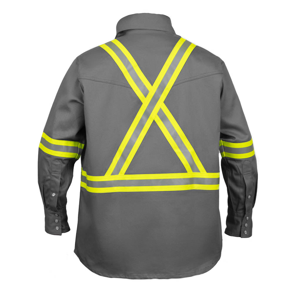 Just In Trend Flame-Resistant High-Visibility Shirt 100% Cotton