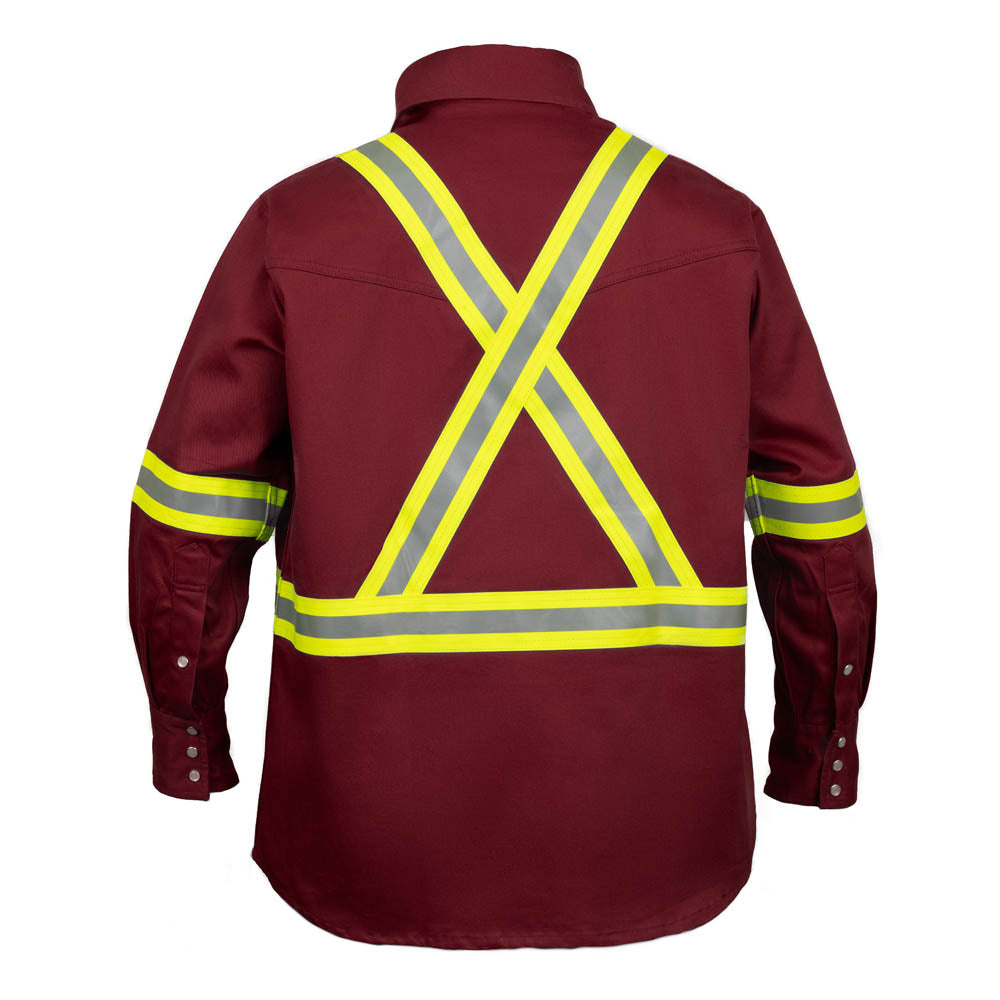 Just In Trend Flame-Resistant High-Visibility Shirt 100% Cotton