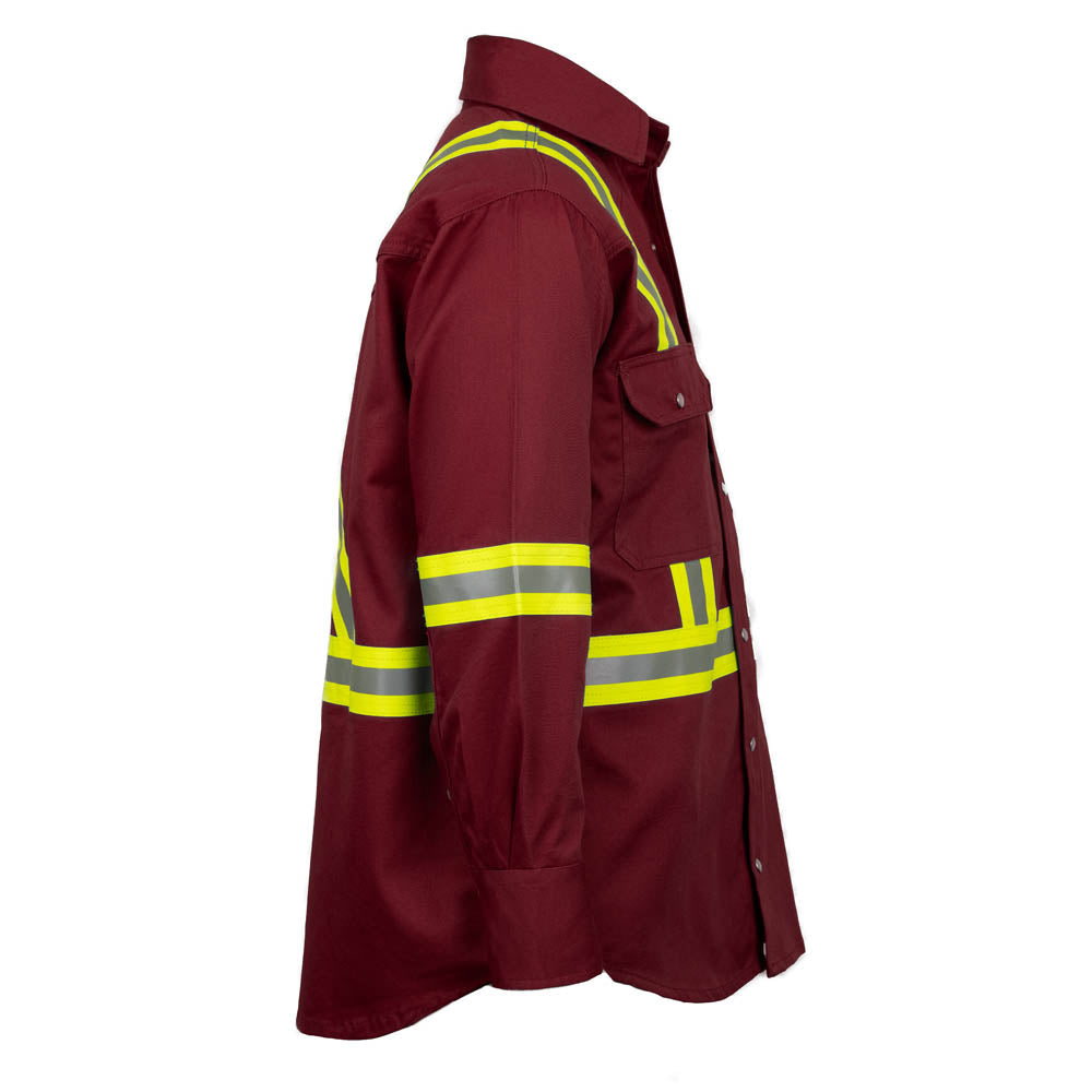 Just In Trend Flame-Resistant High-Visibility Shirt 100% Cotton