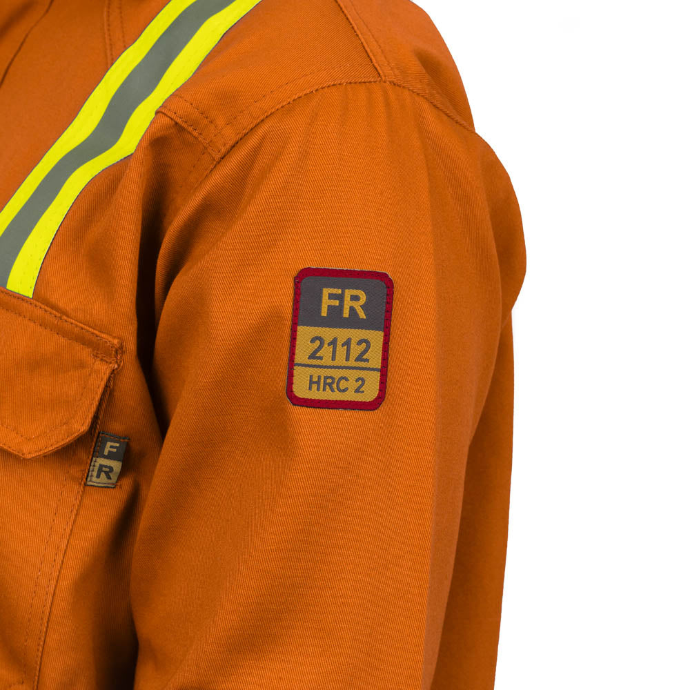Just In Trend Flame-Resistant High-Visibility Shirt 100% Cotton
