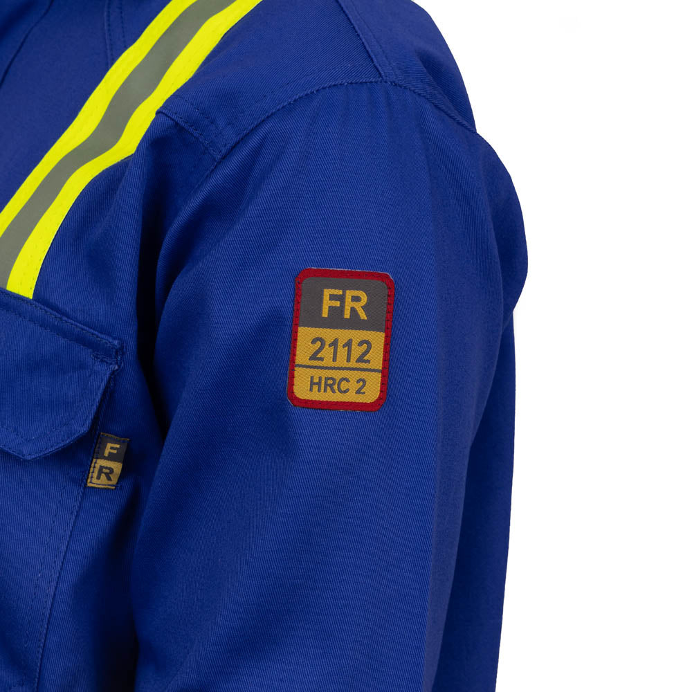 Just In Trend Flame-Resistant High-Visibility Shirt 100% Cotton