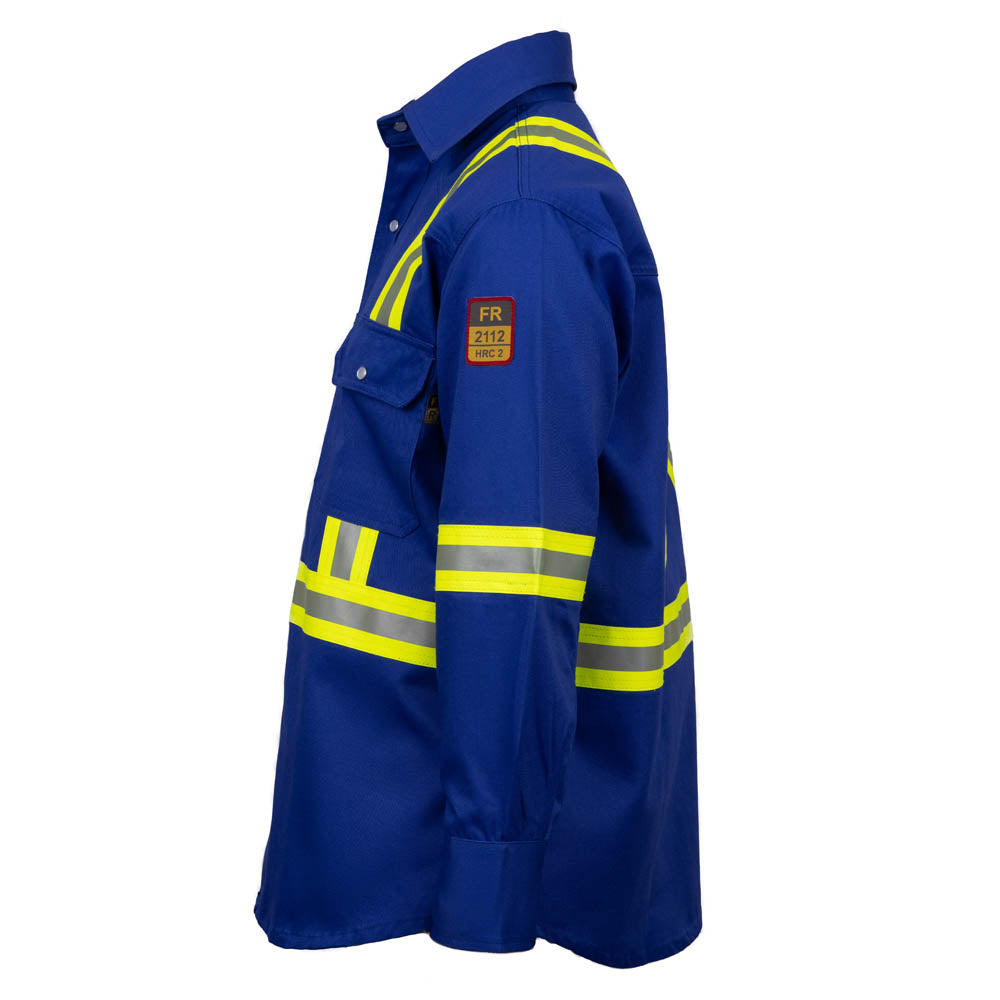 Just In Trend Flame-Resistant High-Visibility Shirt 100% Cotton