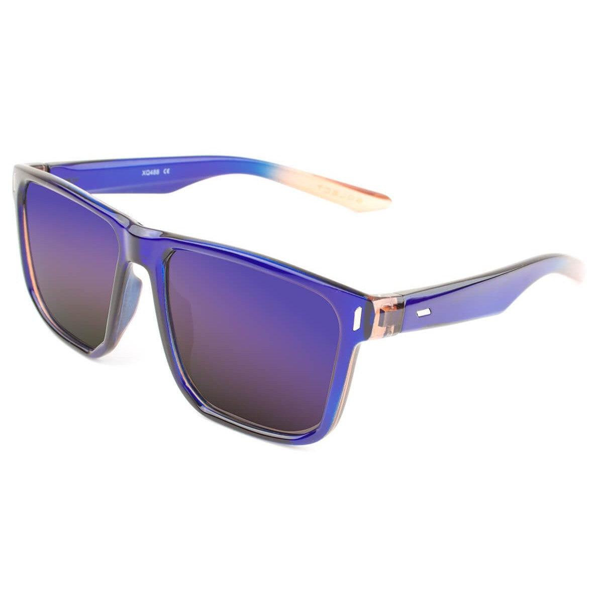 SOLECT Drifter Men's Polarized Sunglasses-Purple w/Purple Mirror Polarized Lens-SLT-18PU65P-Safety Glasses USA-10