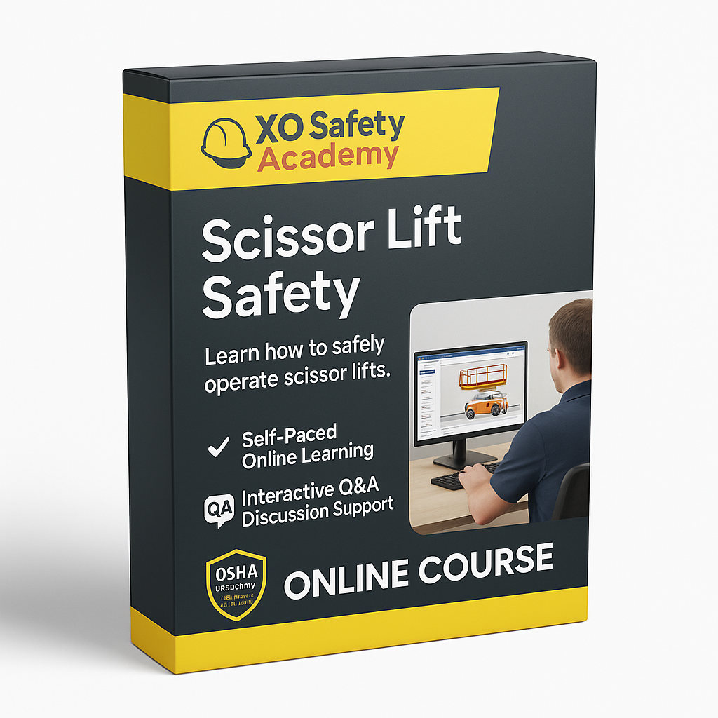 XO Safety Scissor Lift Operator Safety Online Course