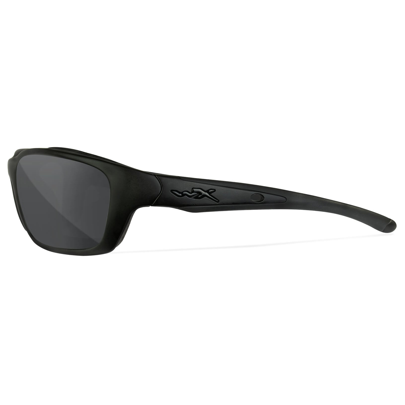 Wiley X Brick Safety Sunglasses with Matte Black Frame and Gray Lens