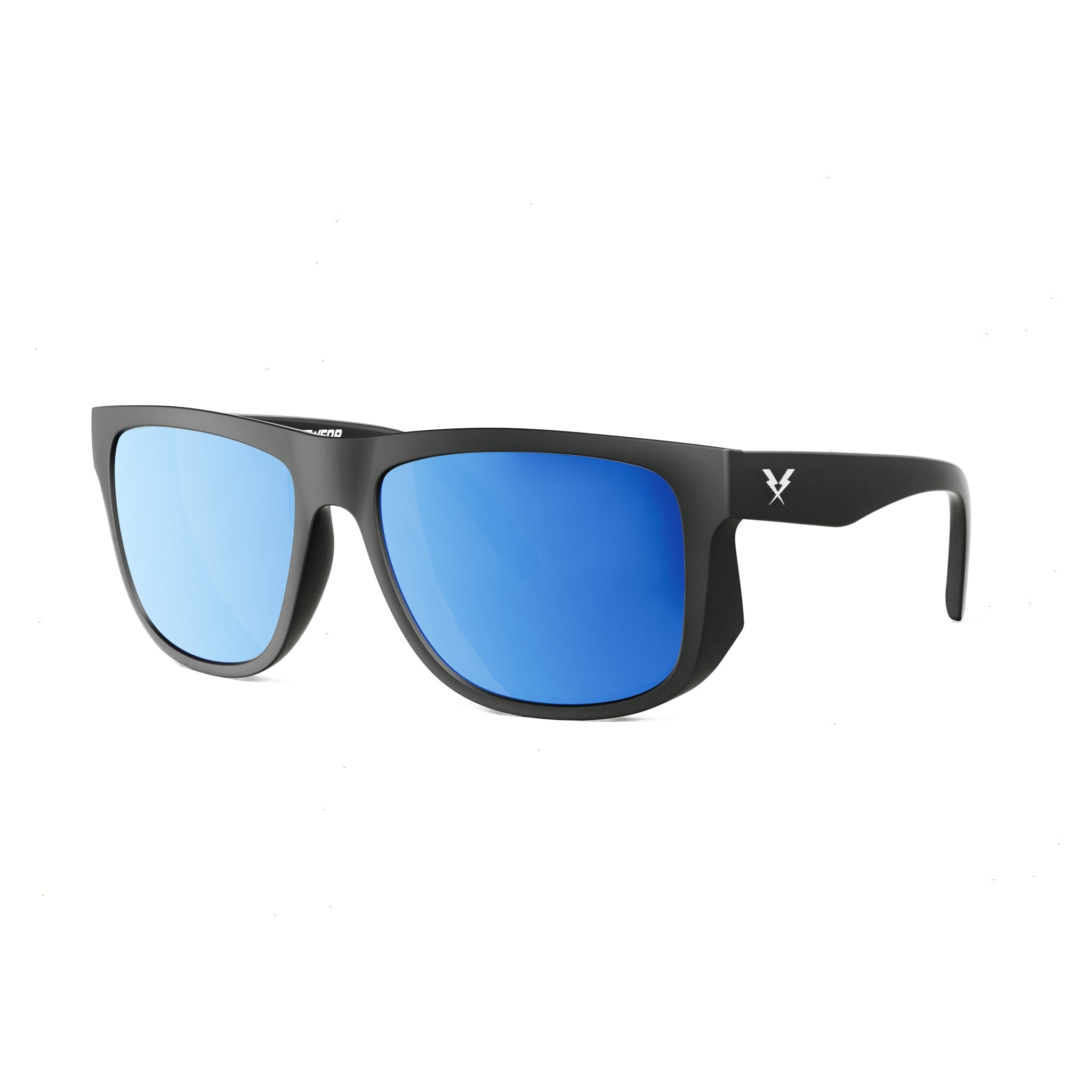 CO Eyewear A Phase Z87 Safety Glasses with Polarized Mirror Lenses-blue1-Blue-Safety Glasses USA-1
