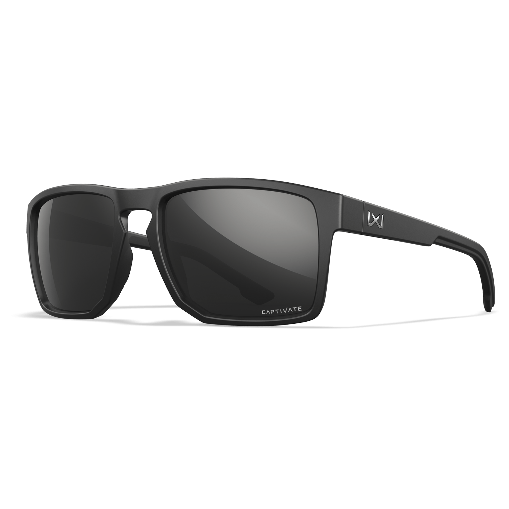Wiley X Founder Safety Sunglasses with Detachable Side Shields-Polarized Black Mirror-WX-AC6FND05-Safety Glasses USA-7