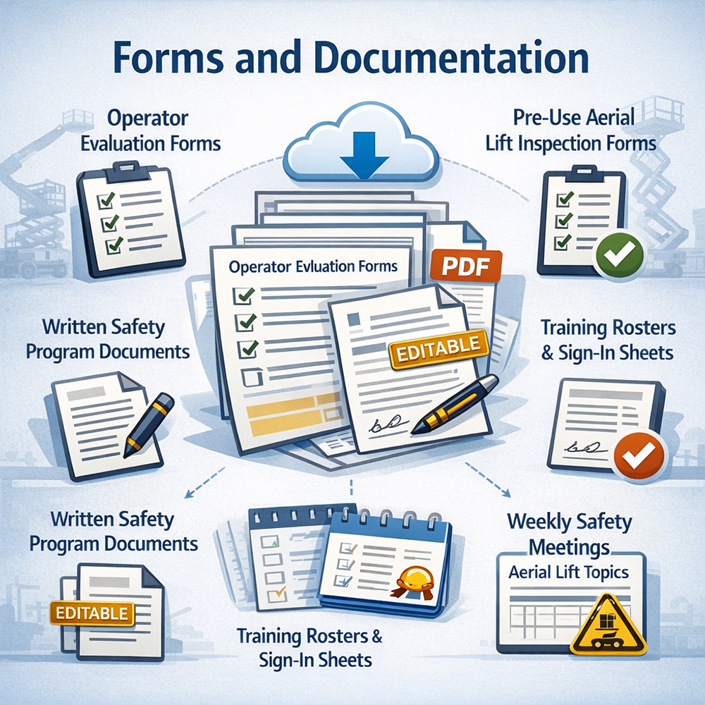 XO Safety Aerial Lift Operator Training Video Compliance Kit