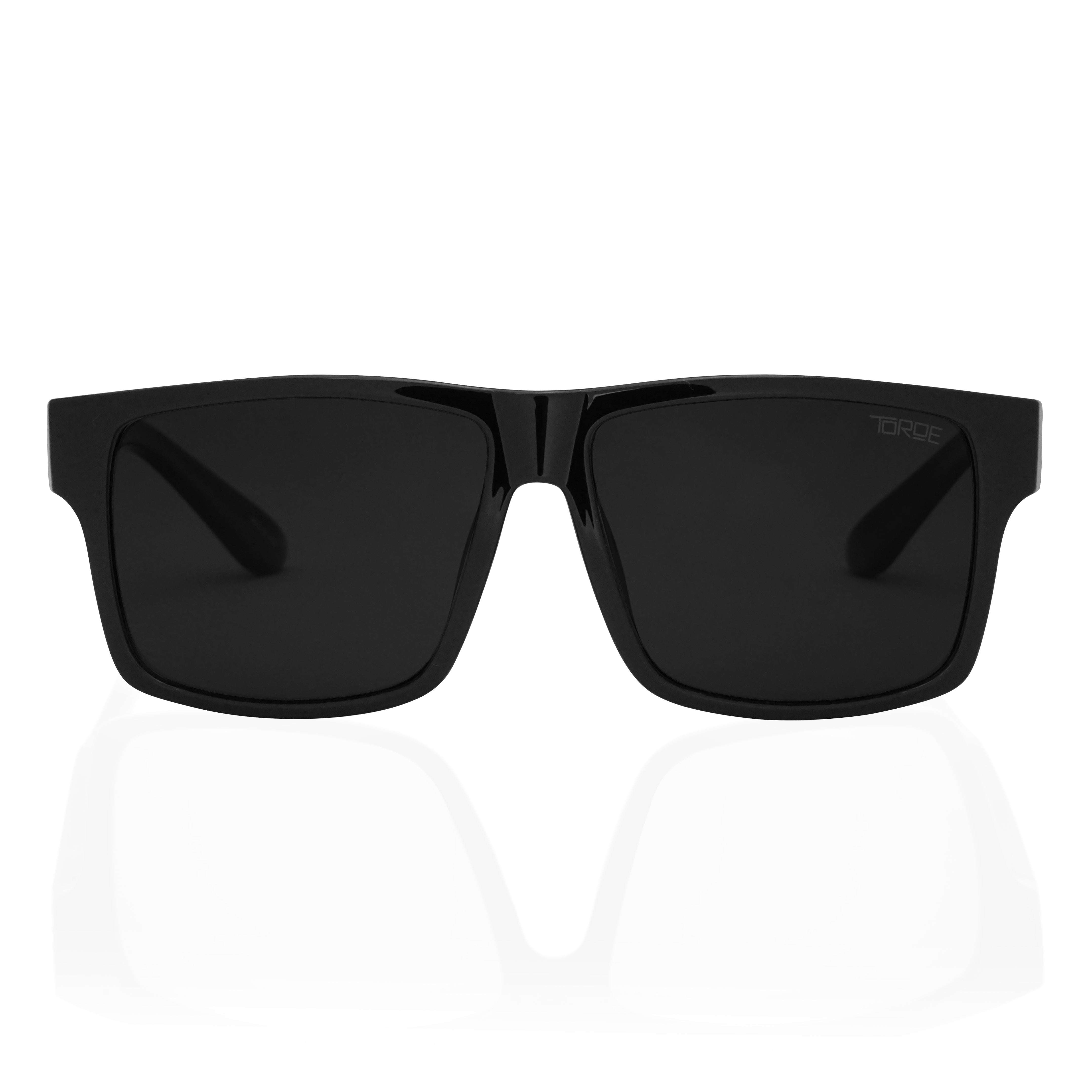 TOROE RANGE Glossy Frame Polarized Sunglasses-3