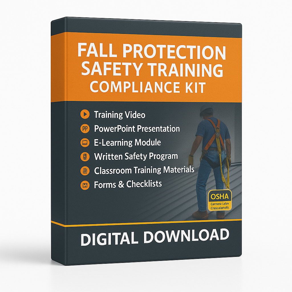 XO Safety Fall Protection Safety Training Video Compliance Kit