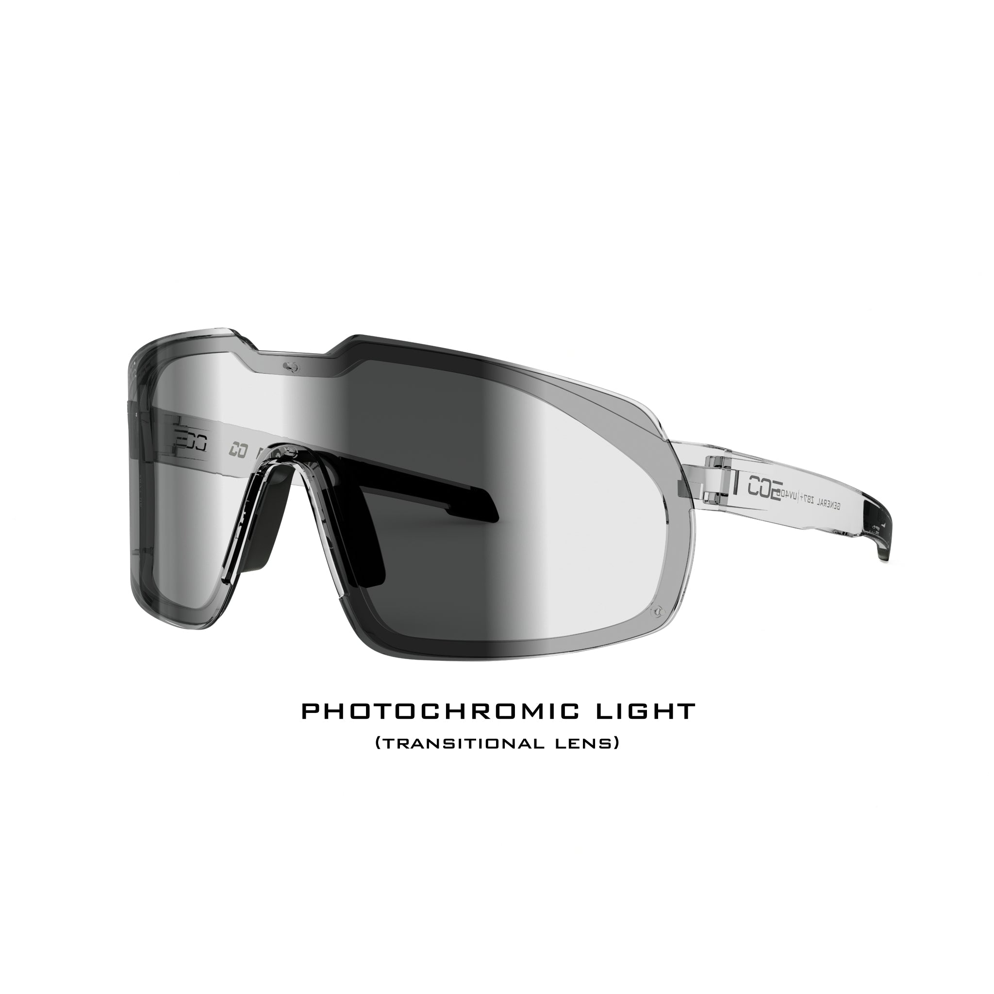 Co Eyewear General Z87+ Safety Glasses with Matte Black Frame