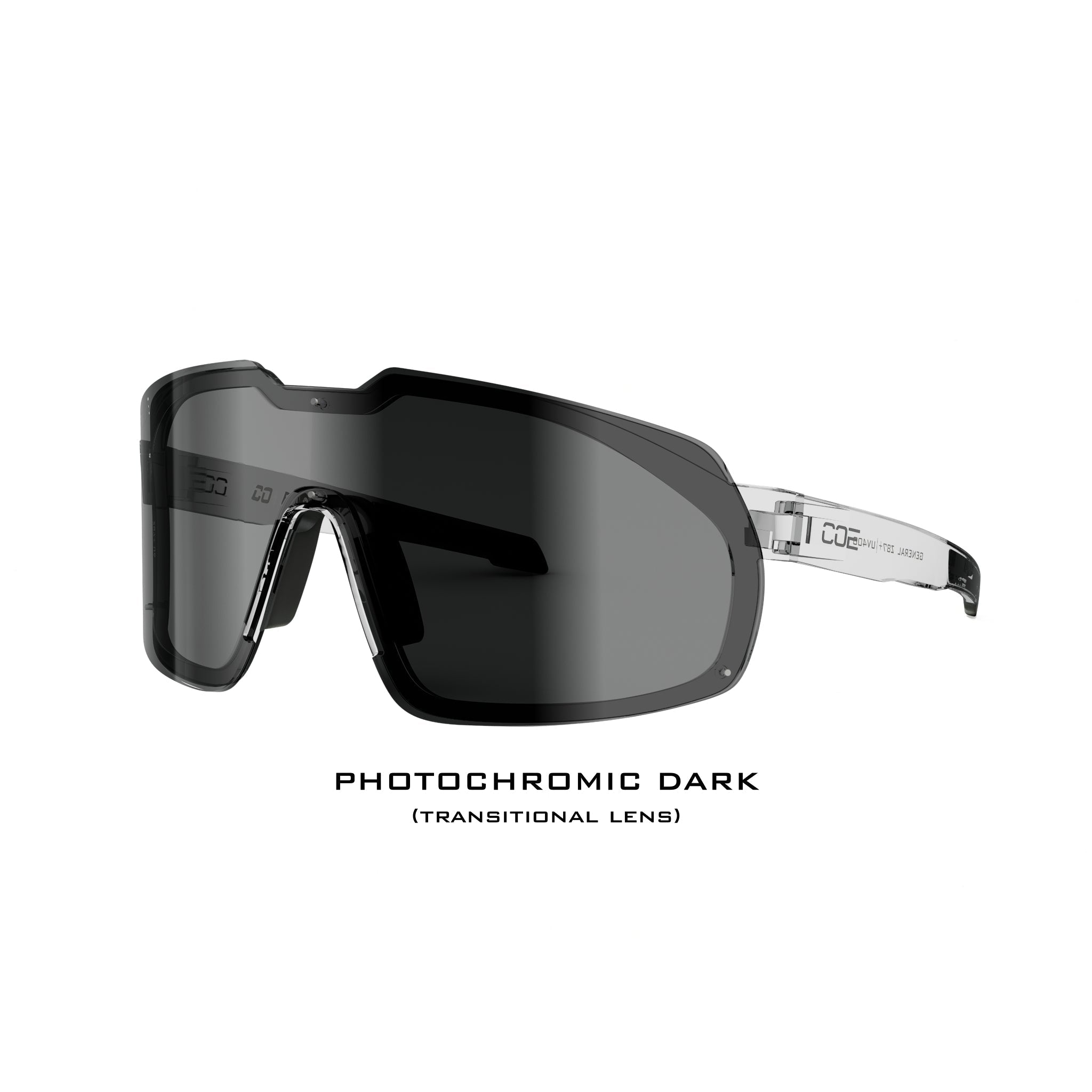 Co Eyewear General Z87+ Safety Glasses with Matte Black Frame