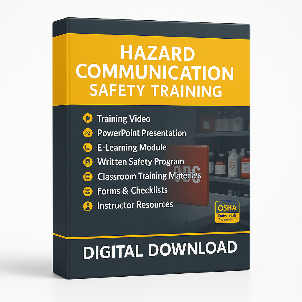XO Safety Hazard Communication with GHS Compliance Kit