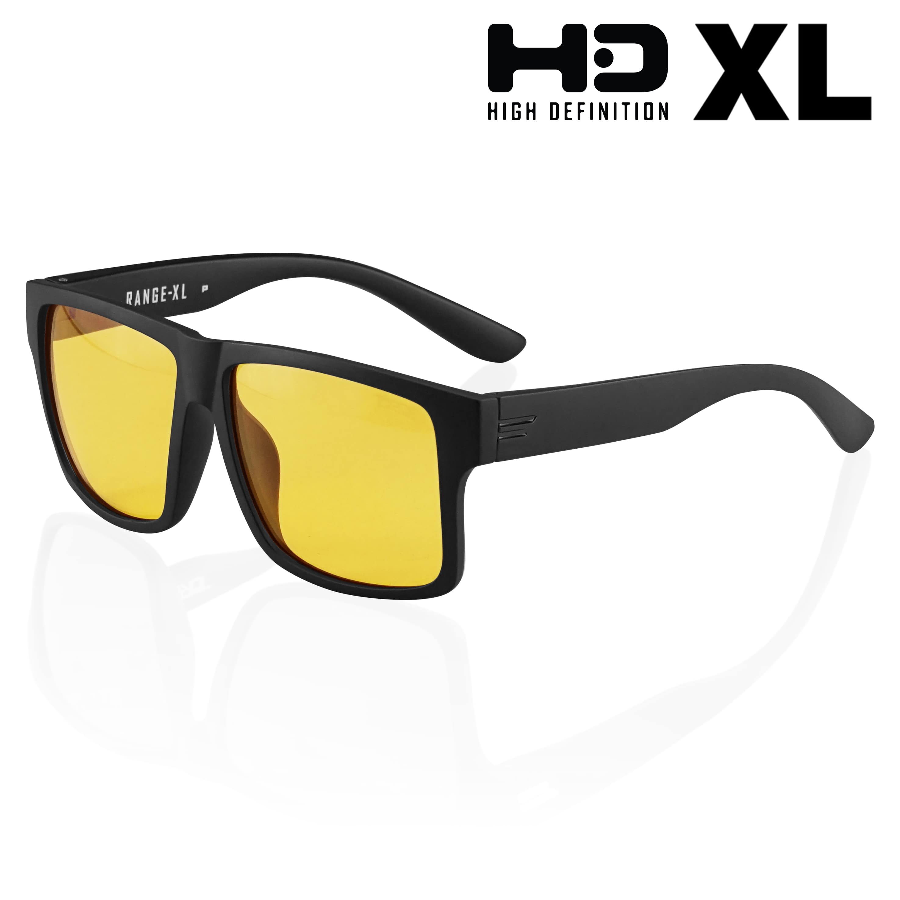 TOROE RANGE-XL Night Driving HD Polarized Sunglasses-XL-RANGE-MBLK-B-YEL-Black-3