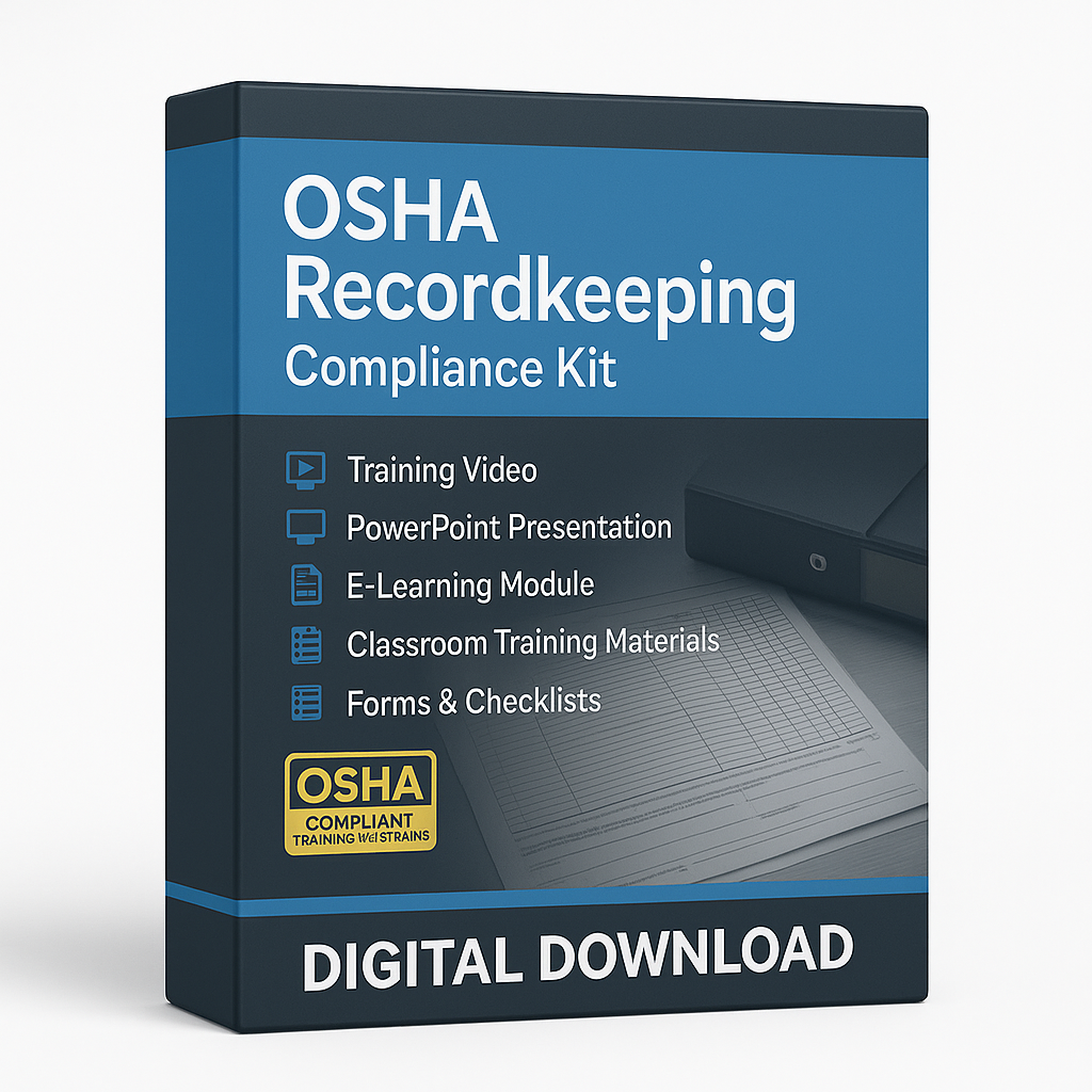 XO Safety OSHA Recordkeeping Safety Training Compliance Kit