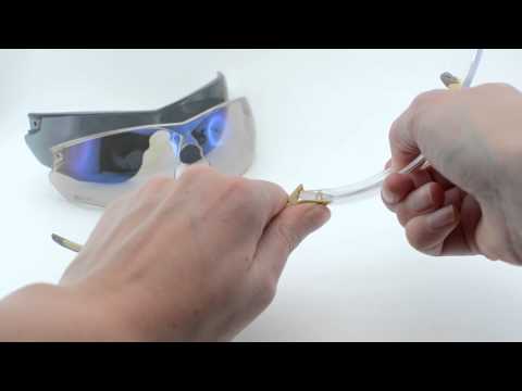 Bolle Combat Safety Glasses Assembly and Lens Replacement Video