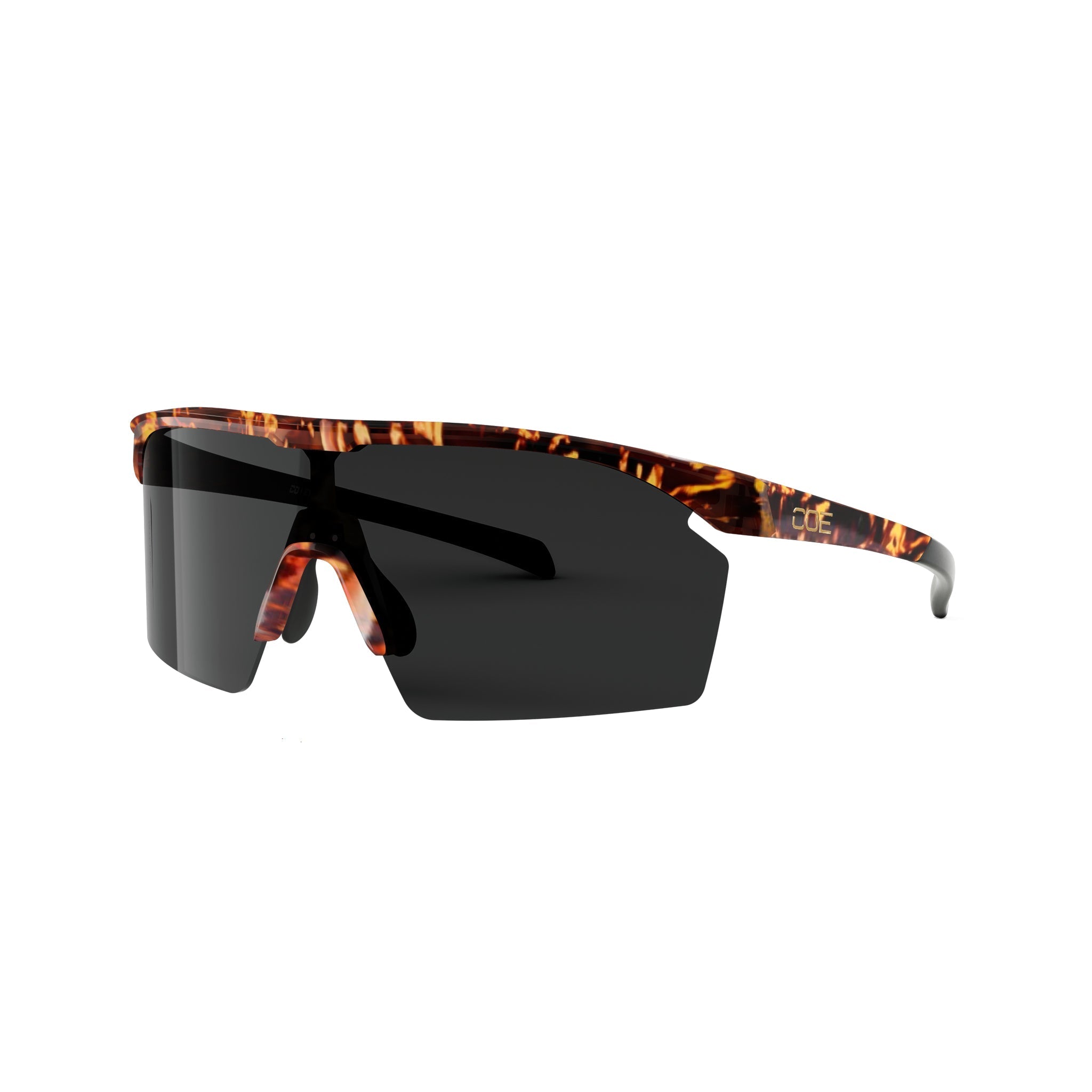 CO Eyewear Surge Z87+ Safety Glasses with Tortoise Frame-Smoke-Safety Glasses USA