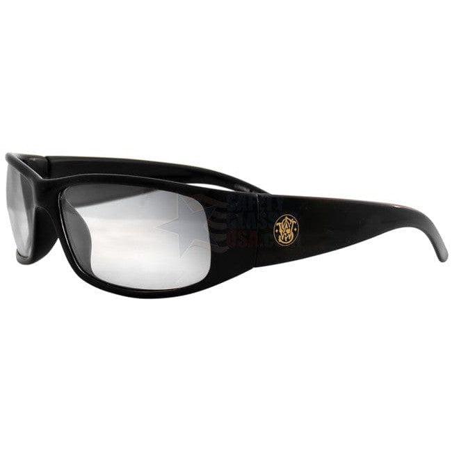 Smith & Wesson Elite Safety Glasses with Black Frame and Indoor/Outdoor Lens