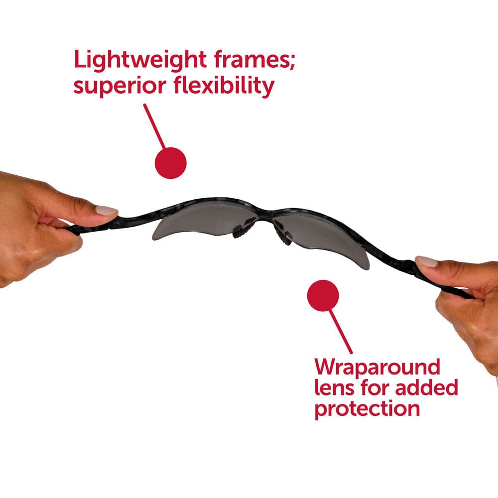 KleenGuard Nemesis 22475 Safety Glasses Temple Flexibility